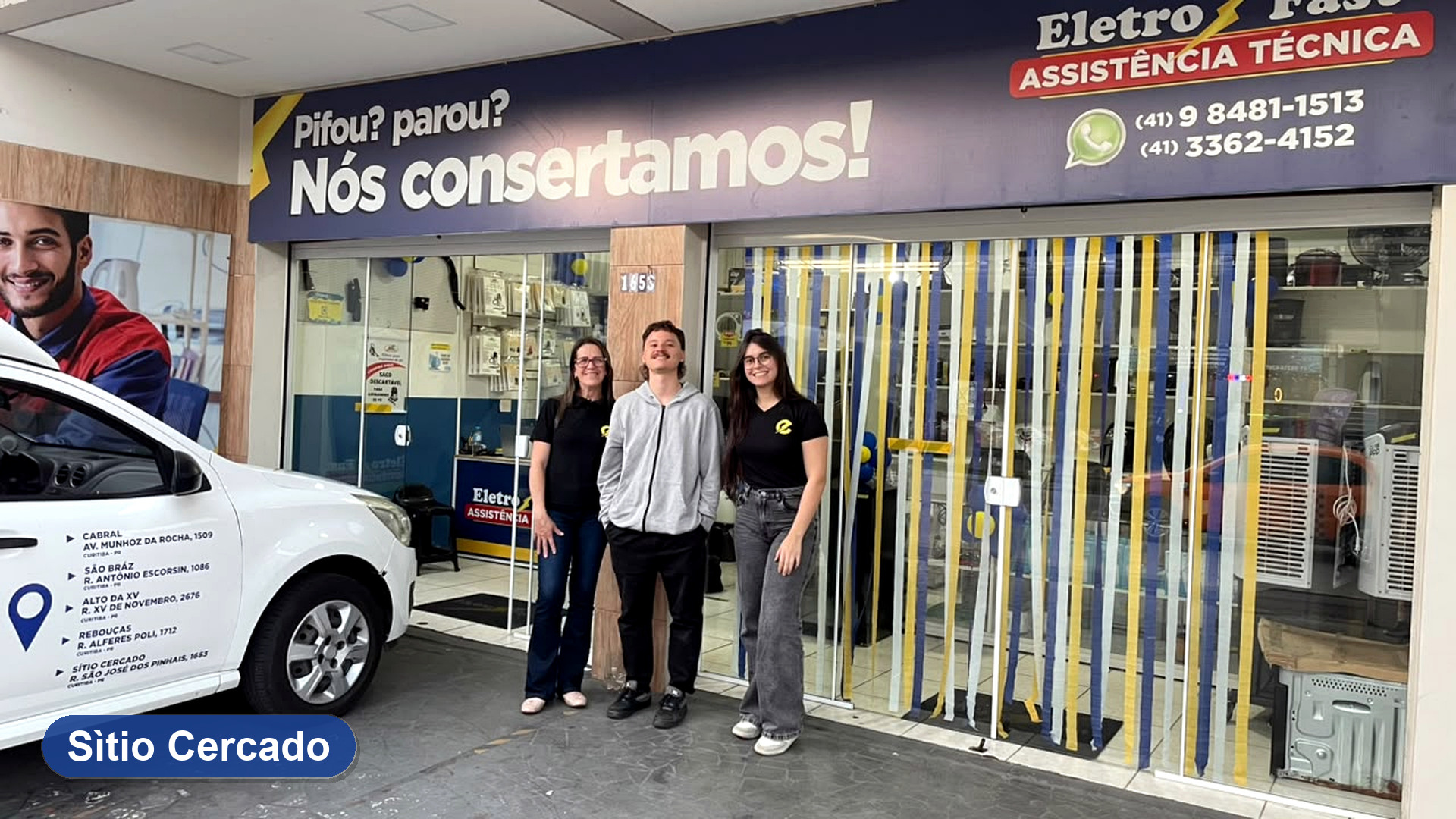 Equipe da unidade Sítio Cercado